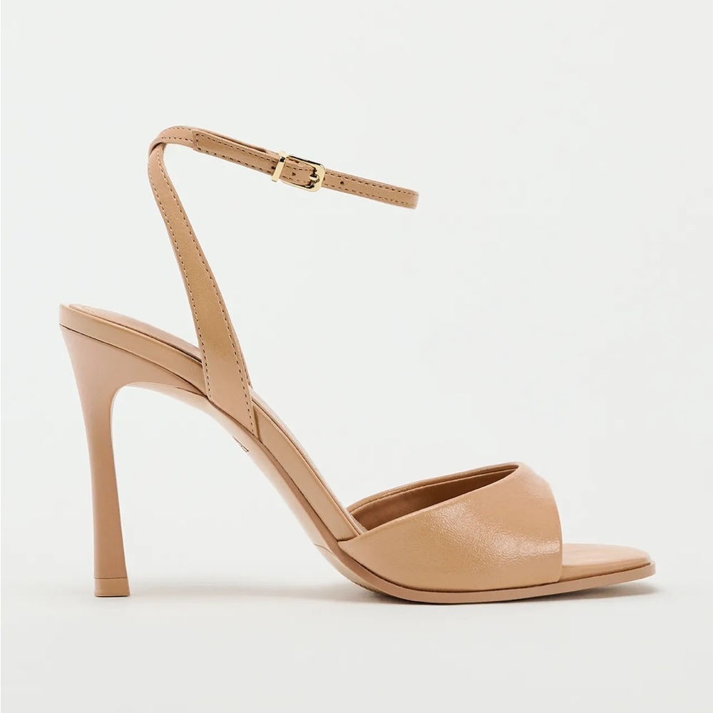 Zara Tan Strappy Heels
